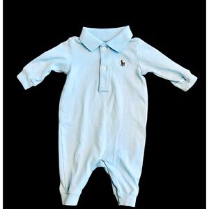 Ralph Lauren Boy Onesie Coverall | 3 Months | Preowned
